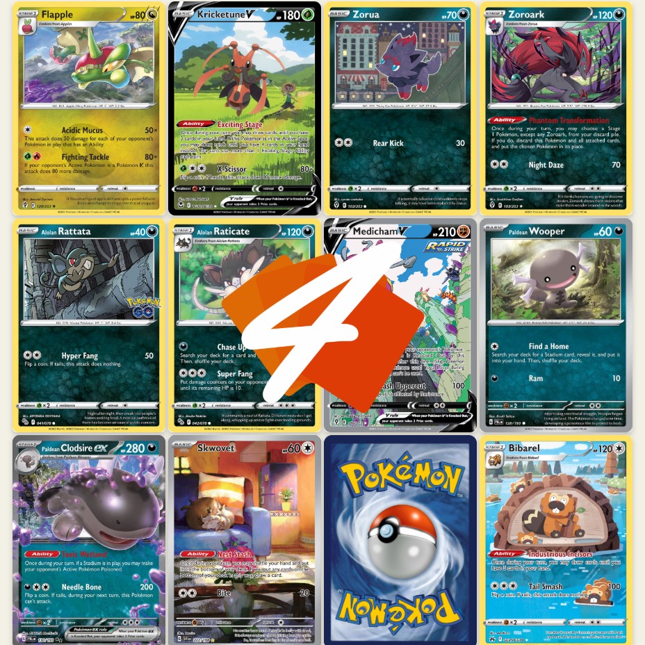 Paldean CLODSIRE ex with Alolan RATICATE Instantly Knocks Out Anything! (Pokemon PALDEA EVOLVED)